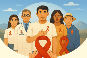 ТОҢ РАЙОНУНДА ВИЧ\СПИД КАРШЫ КҮРӨШҮҮНҮН БИР АЙЛЫГЫ БАШТАЛДЫ