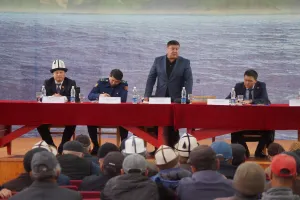 Ак-Терек айыл өкмөтүндө элдик жыйын өткөрүлдү